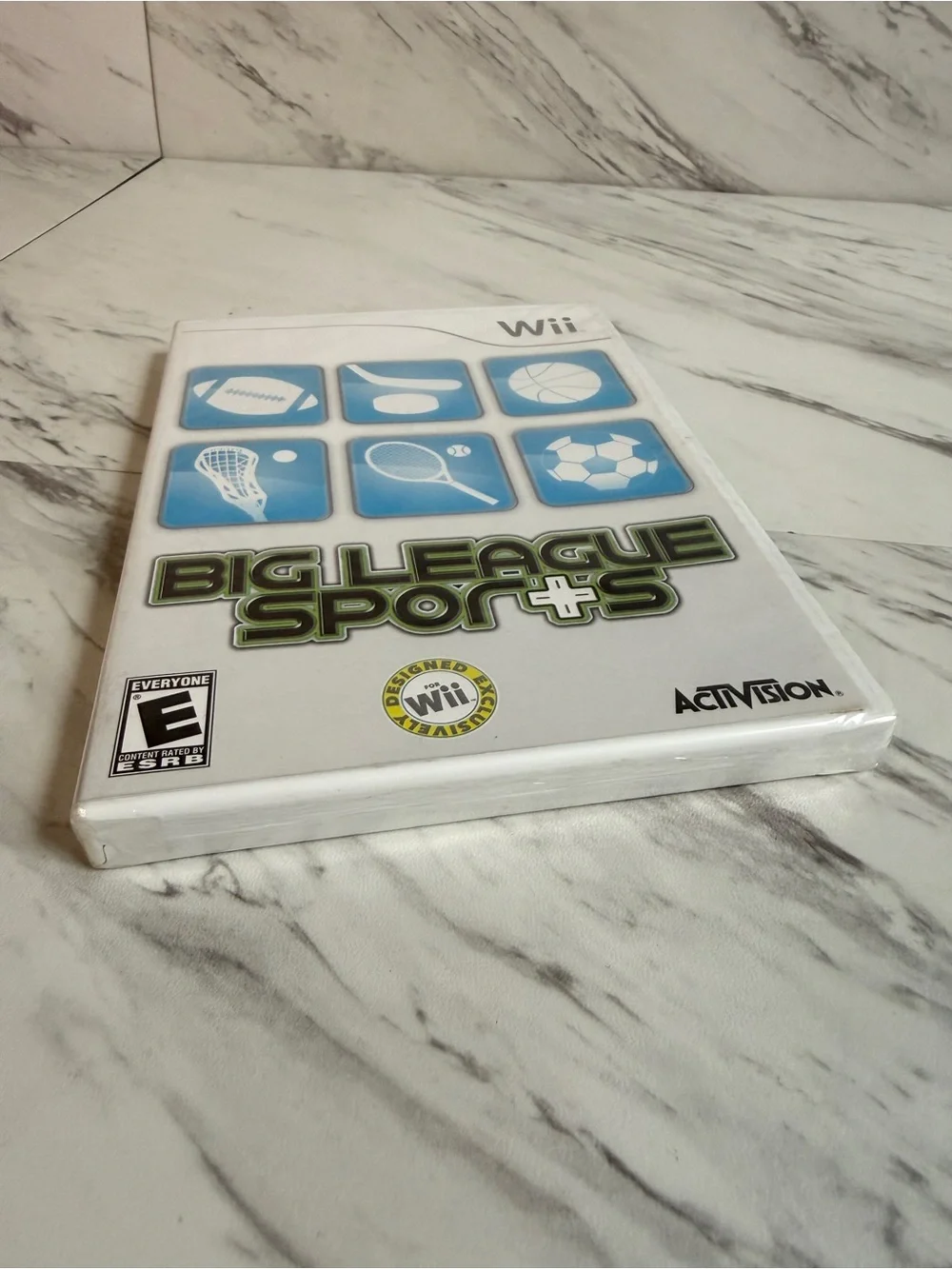 Vintage Big League Sports Nintendo Wii Video Game - Complete In Box